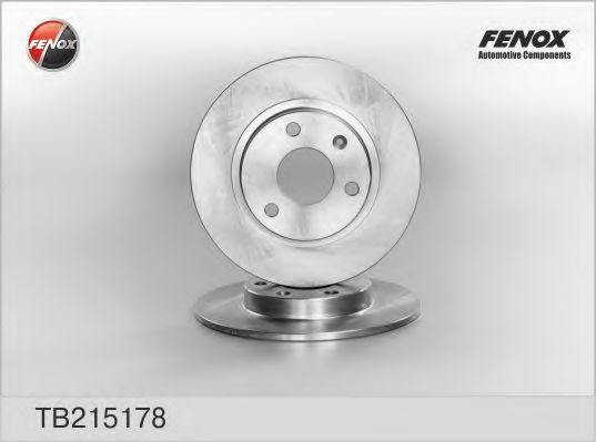 FENOX TB215178 Тормозные диски FENOX для CITROEN