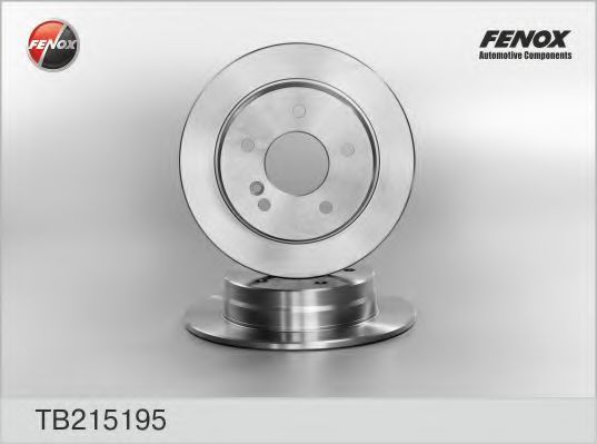 FENOX TB215195 Тормозные диски для MERCEDES-BENZ C-CLASS