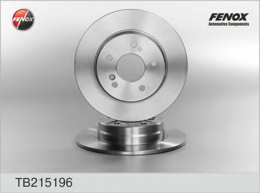 FENOX TB215196 Тормозные диски для CHRYSLER