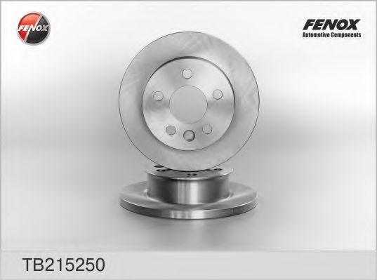 FENOX TB215250 Тормозные диски FENOX для VOLKSWAGEN