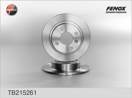 FENOX TB215261 Тормозные диски FENOX для VOLVO