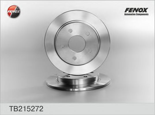 FENOX TB215272 Тормозные диски для FORD