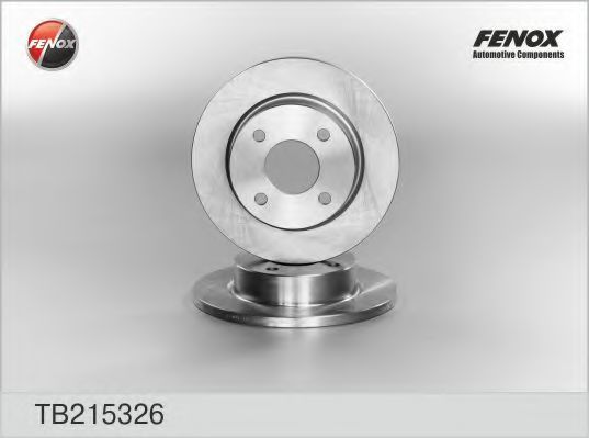 FENOX TB215326 Тормозные диски FENOX 