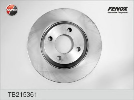 FENOX TB215361 Тормозные диски FENOX для AUDI