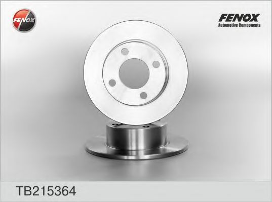 FENOX TB215364 Тормозные диски для AUDI