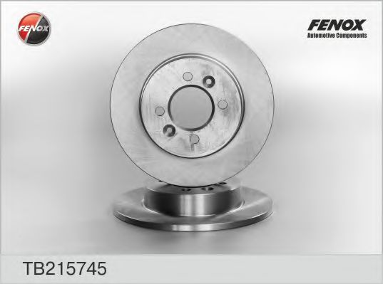 FENOX TB215745 Тормозные диски для RENAULT SAFRANE