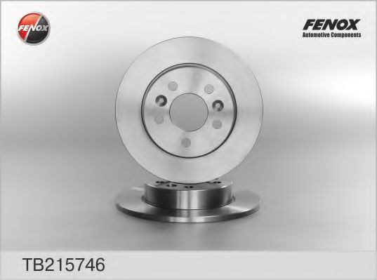 FENOX TB215746 Тормозные диски для RENAULT