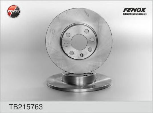 FENOX TB215763 Тормозные диски FENOX 