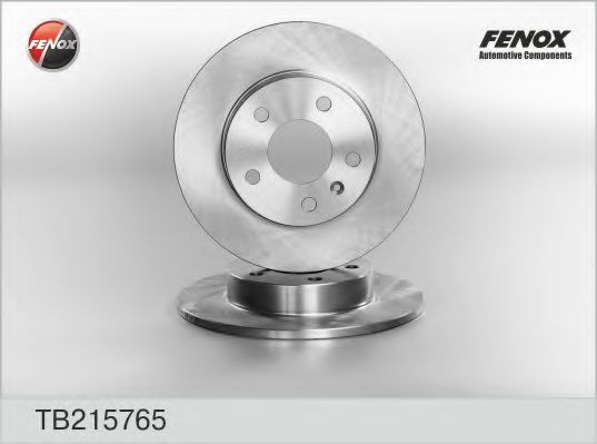 FENOX TB215765 Тормозные диски для OPEL MERIVA