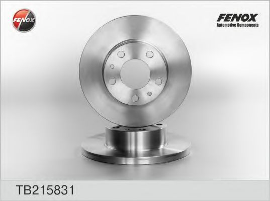 FENOX TB215831 Тормозные диски для CITROEN