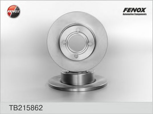 FENOX TB215862 Тормозные диски для AUDI