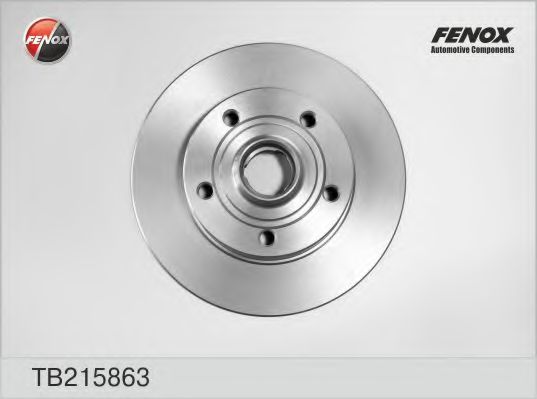 FENOX TB215863 Тормозные диски для AUDI