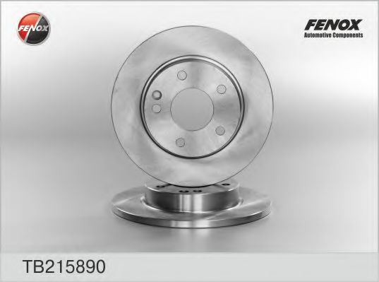 FENOX TB215890 Тормозные диски FENOX для MERCEDES-BENZ