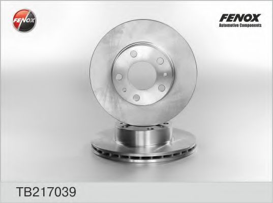 FENOX TB217039 Тормозные диски для CITROEN