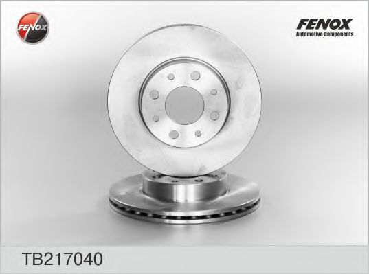 FENOX TB217040 Тормозные диски для FIAT