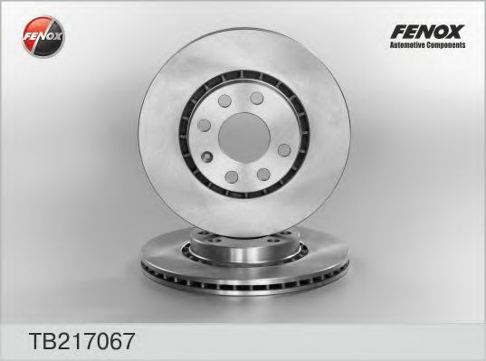 FENOX TB217067 Тормозные диски для OPEL CORSA