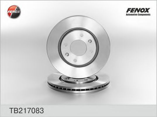 FENOX TB217083 Тормозные диски для PEUGEOT