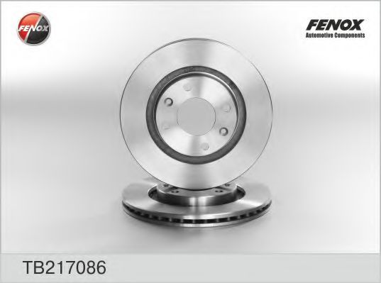 FENOX TB217086 Тормозные диски для CITROËN DS3