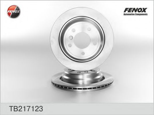 FENOX TB217123 Тормозные диски для BMW 5
