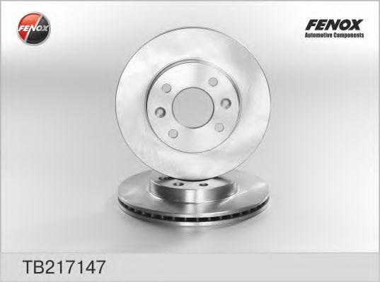 FENOX TB217147 Тормозные диски для RENAULT MEGANE