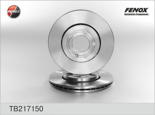 FENOX TB217150 Тормозные диски для SKODA FABIA