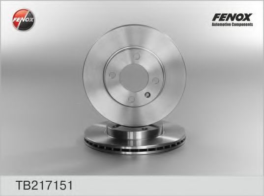 FENOX TB217151 Тормозные диски FENOX для VOLKSWAGEN