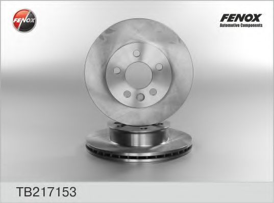 FENOX TB217153 Тормозные диски FENOX для VOLKSWAGEN