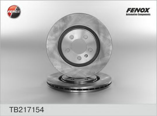 FENOX TB217154 Тормозные диски FENOX для VOLKSWAGEN
