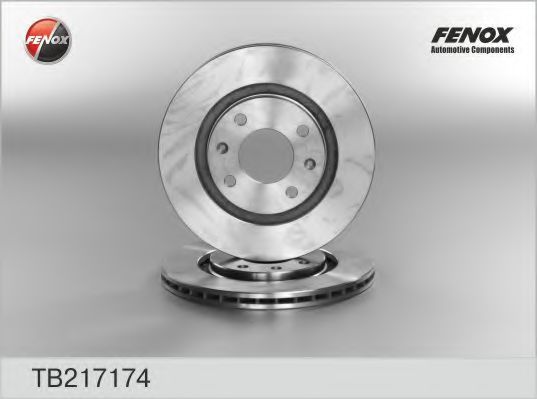 FENOX TB217174 Тормозные диски для CITROËN BX