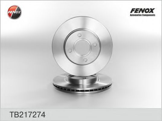 FENOX TB217274 Тормозные диски для MAZDA 2