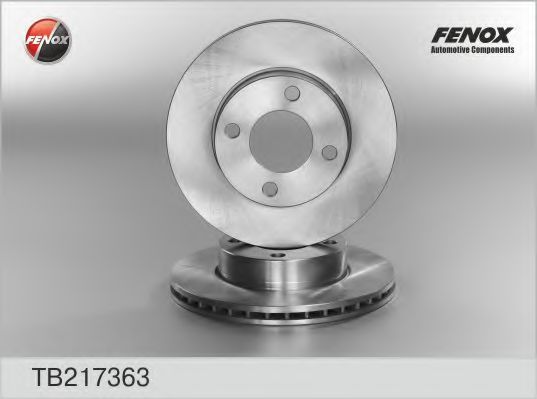FENOX TB217363 Тормозные диски для AUDI COUPE