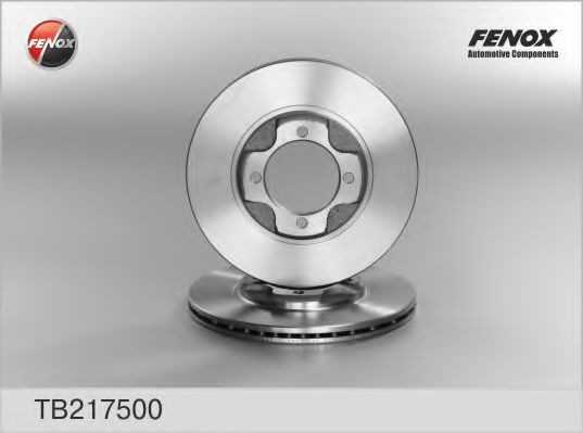 FENOX TB217500 Тормозные диски для MAZDA 323