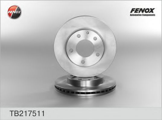FENOX TB217511 Тормозные диски для MAZDA
