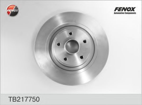 FENOX TB217750 Тормозные диски для RENAULT ESPACE