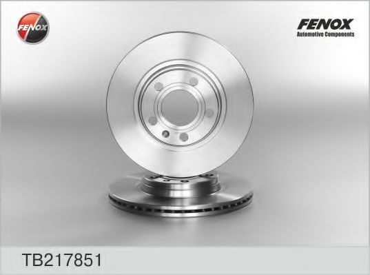 FENOX TB217851 Тормозные диски FENOX для AUDI
