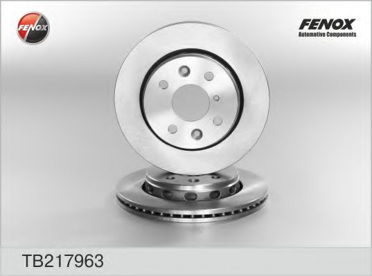 FENOX TB217963 Тормозные диски для KIA SEPHIA