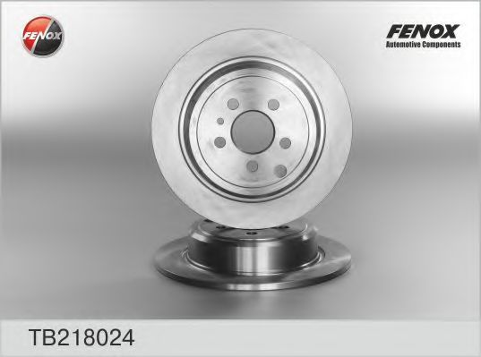 FENOX TB218024 Тормозные диски FENOX для FIAT