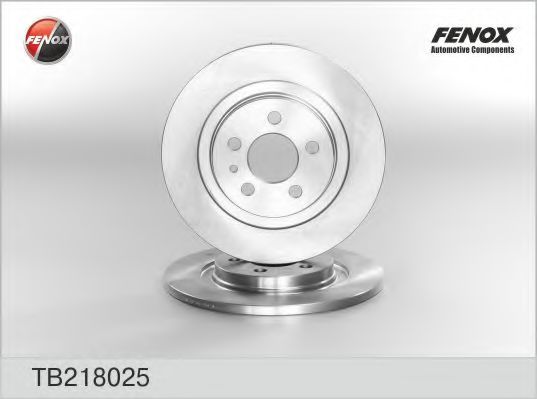 FENOX TB218025 Тормозные диски для FIAT