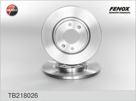 FENOX TB218026 Тормозные диски для CITROËN C3