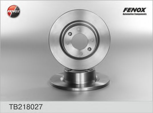 FENOX TB218027 Тормозные диски FENOX для CITROEN