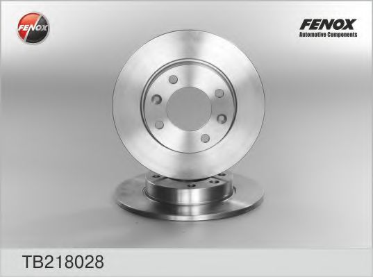 FENOX TB218028 Тормозные диски для PEUGEOT 1007
