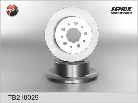 FENOX TB218029 Тормозные диски для FIAT