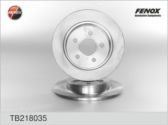 FENOX TB218035 Тормозные диски для FORD
