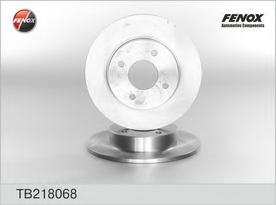 FENOX TB218068 Тормозные диски для NISSAN PRIMERA