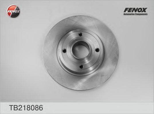 FENOX TB218086 Тормозные диски для NISSAN NOTE