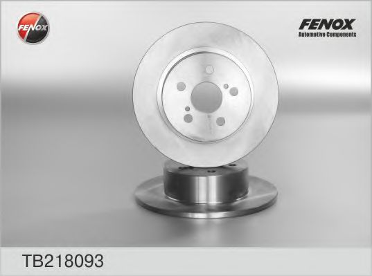 FENOX TB218093 Тормозные диски для TOYOTA