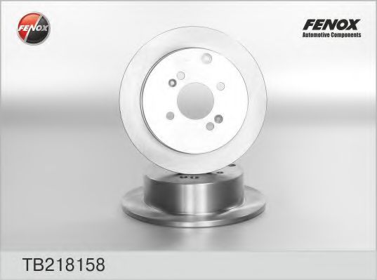 FENOX TB218158 Тормозные диски для KIA RIO