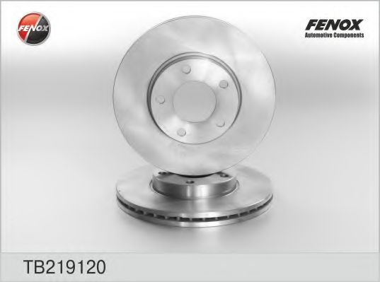 FENOX TB219120 Тормозные диски для MAZDA 3