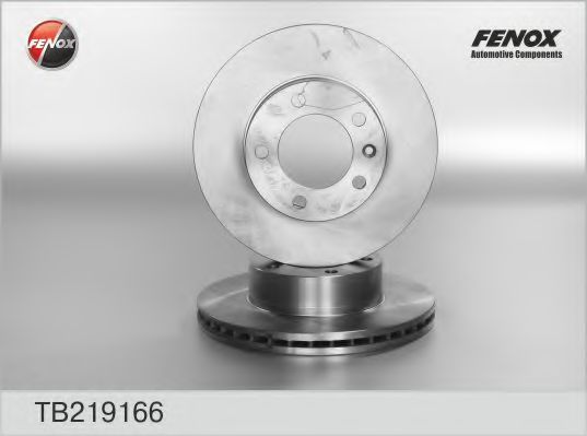 FENOX TB219166 Тормозные диски FENOX для RENAULT