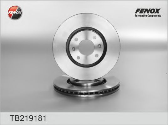 FENOX TB219181 Тормозные диски для PEUGEOT 1007